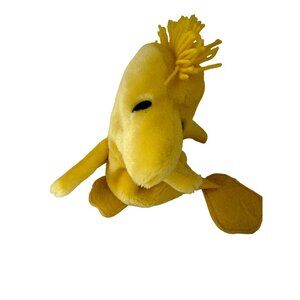 Applause Woodstock Yellow Plush Stuffed puppet  Toy 8" Peanuts Snoopy Gang Soft
